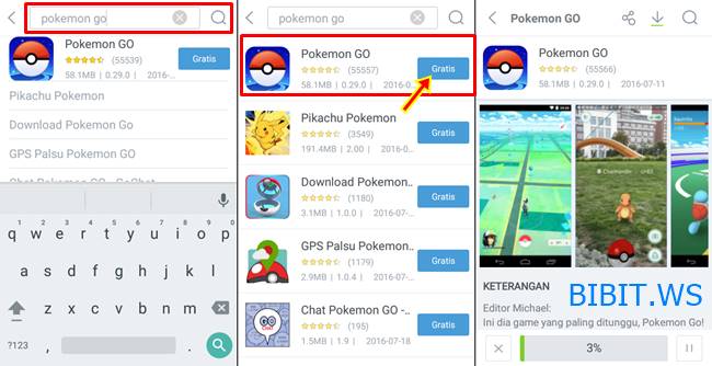 Cara Download Game Pokemon GO di Android Apa Saja